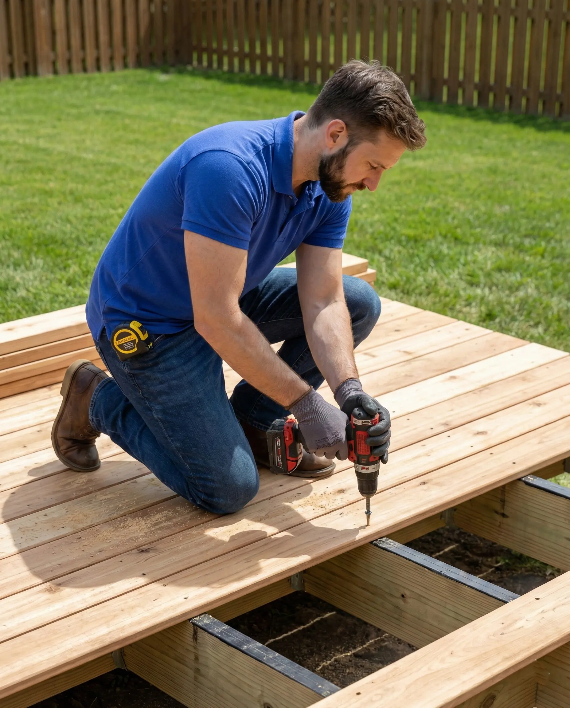 Professional deck building service